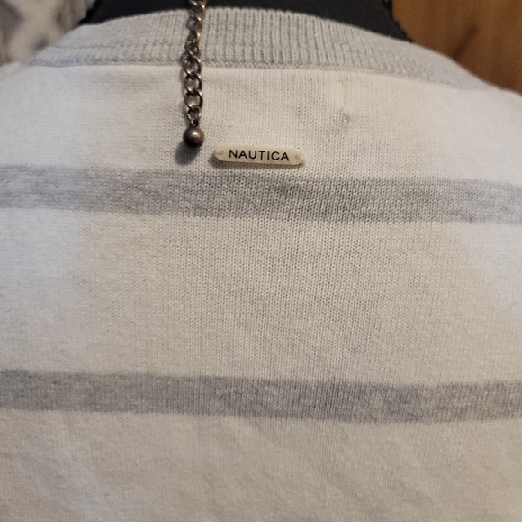Nautica Striped Long Sleeve Sweater - Picture 6 of 6